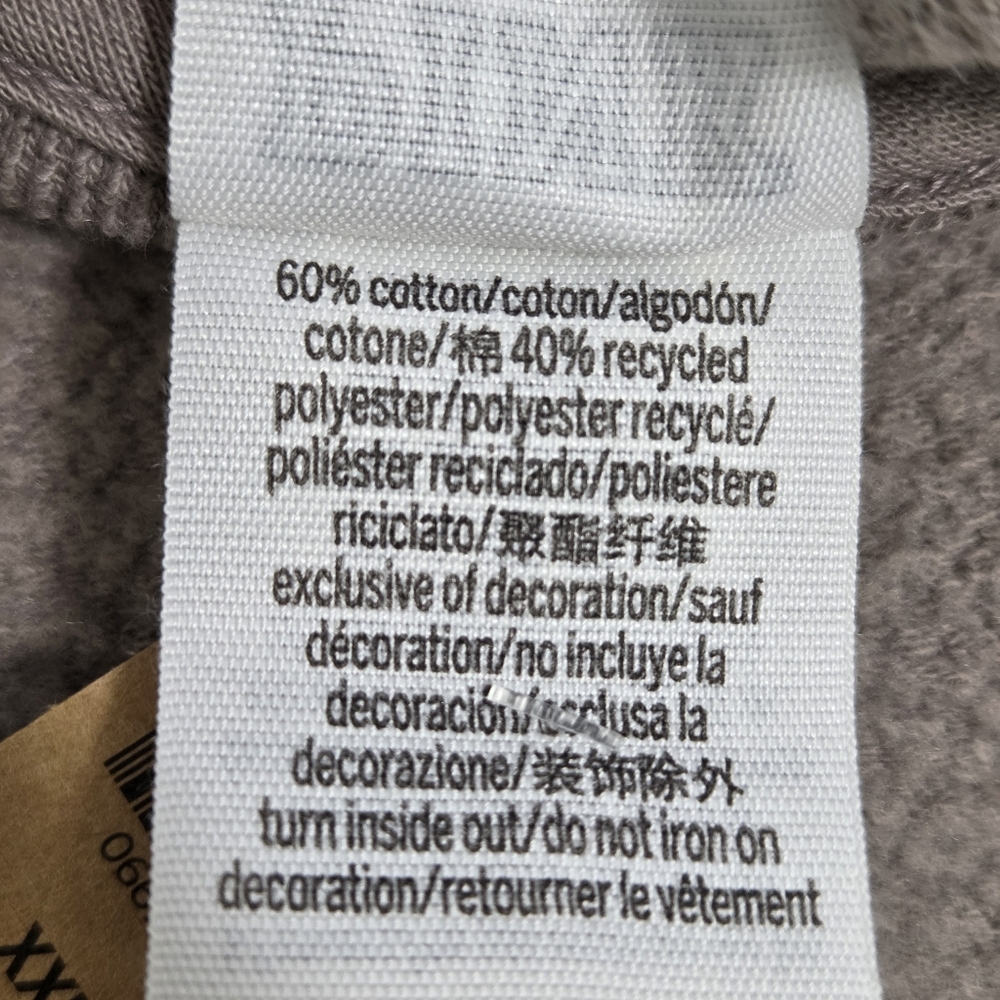 PINK Victoria's Secret Brown Fleece Cropped Pullover XXL - Picture 7 of 11